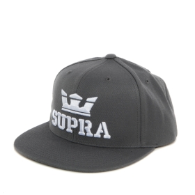 Supra Accessories ABOVE SNAP Charcoal/white Hats | CA-20292